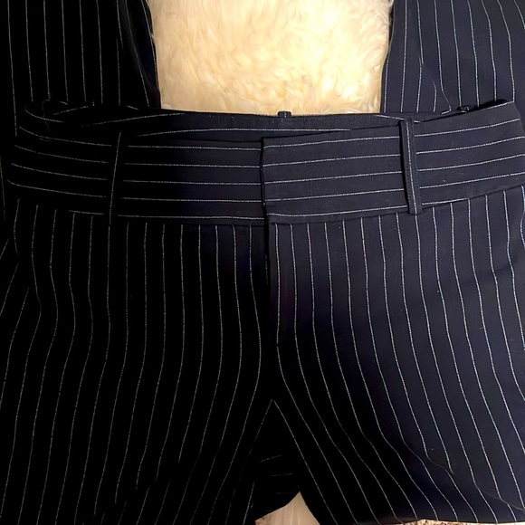 Alice Olivia Striped Straight Leg Pant (size 6) - Picture 2 of 9